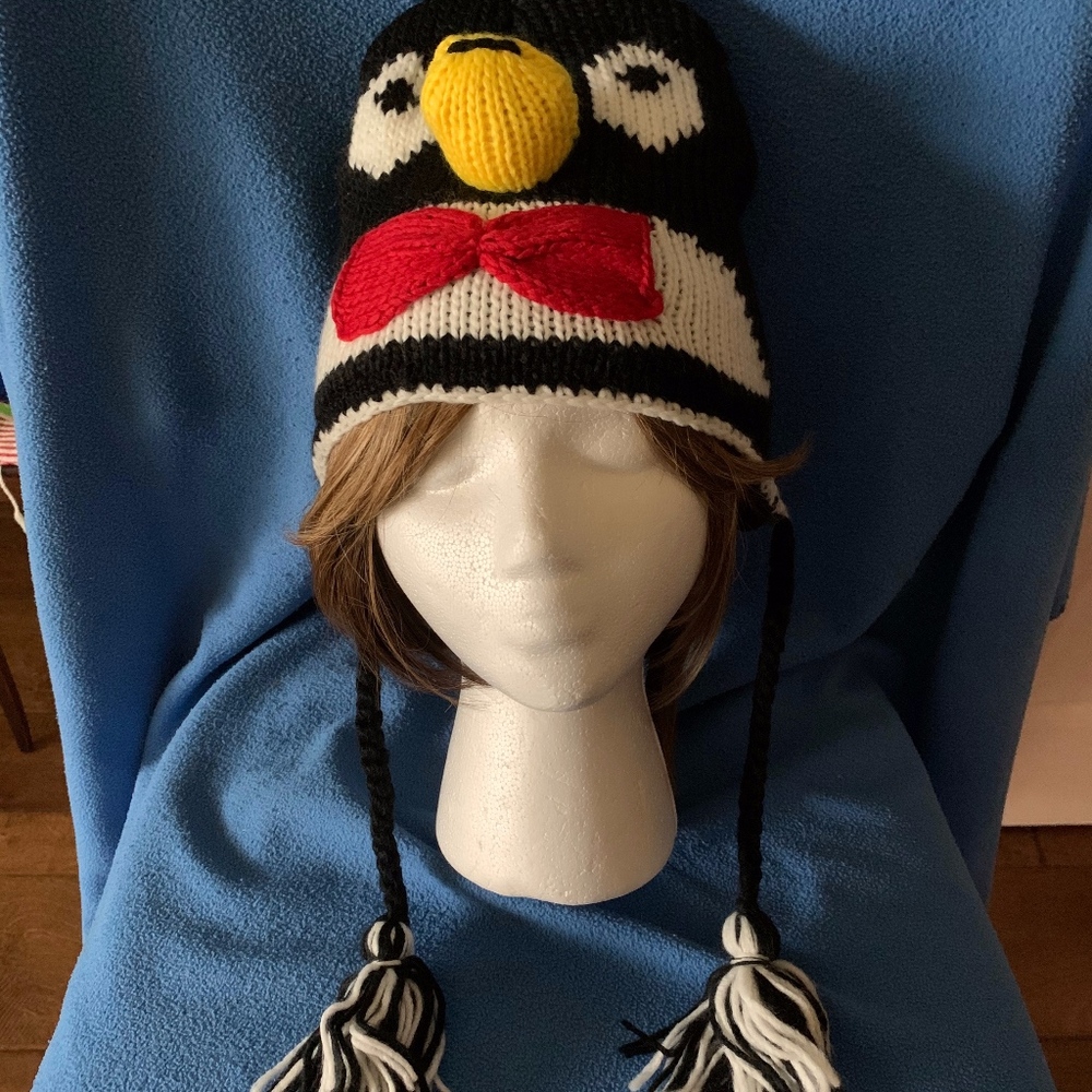 Penguin Warm Knit Hat